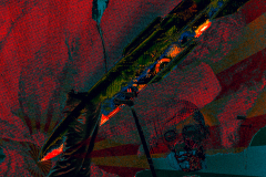 Nevermind the wars (you're already dead) #red-turqouise