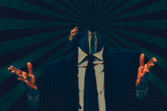 Bakom varje arsle ännu en man [iLL-colorized]