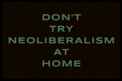 Don't try neoliberalism at home ıı