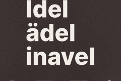 Idel ädel inavel  [ıı]