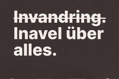 (Invandring) Inavel über alles [ıı]