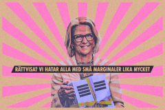 Rättvisa? Vi hatar alla med små marginaler lika mycket