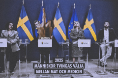 MÄNNISKOR TVINGAS VÄLJA MELLAN MAT OCH MEDICIN [COL-2]