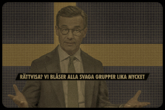 Rättvisa? Vi blåser alla svaga grupper lika mycket
